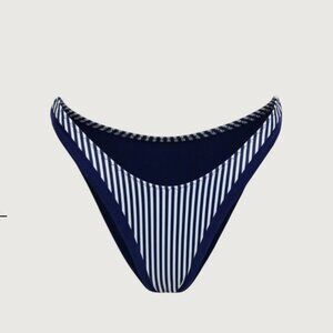 SAME swimwear - 90s Bottom Navy Pinstripe/Navy - BRAND NEW WITH TAGS
